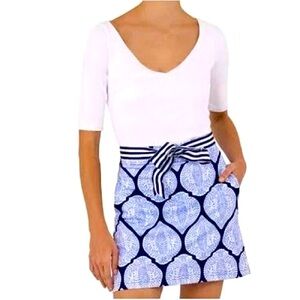 COPY - Gretchen Scott Indian Summer Blues Skippy Skort